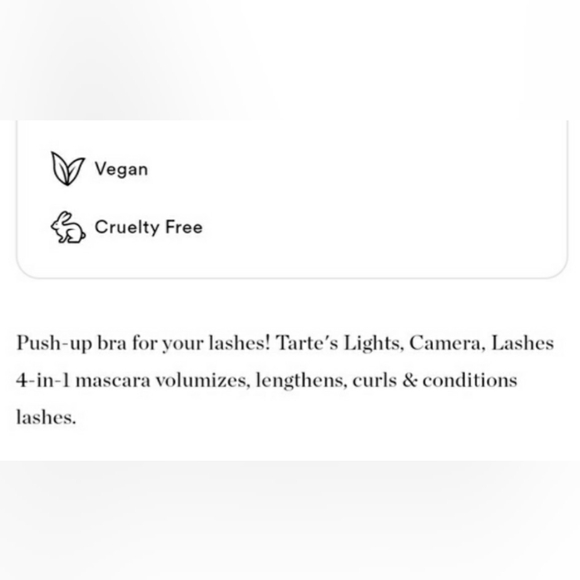 MINI TARTE LIGHTS, CAMERA, LASHES 4-IN-1 MASCARA. - Picture 12 of 15